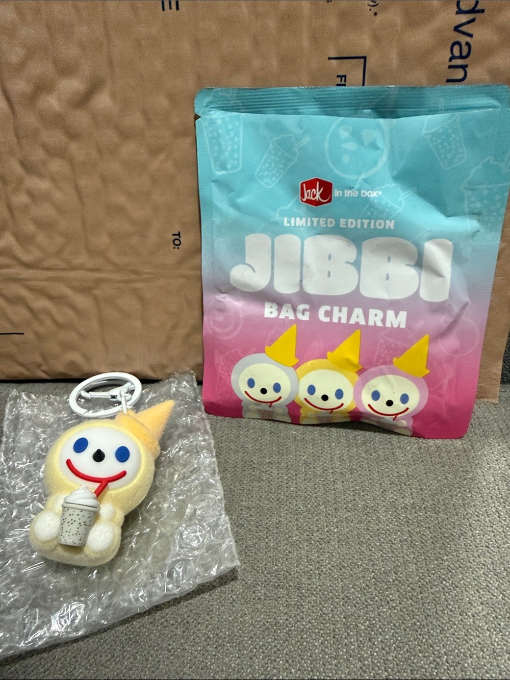 JIBBI Limited Edition Bag Charm — Yellow